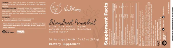 BloomBoost Preworkout - Image 2