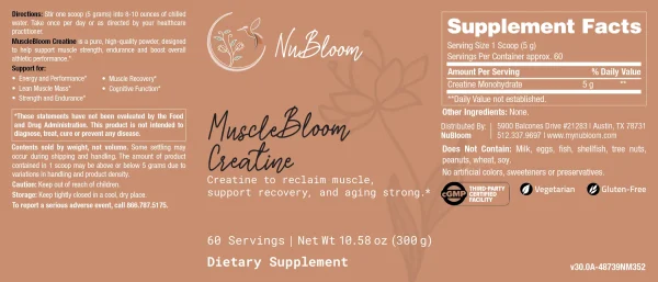 MuscleBloom Creatine - Image 2