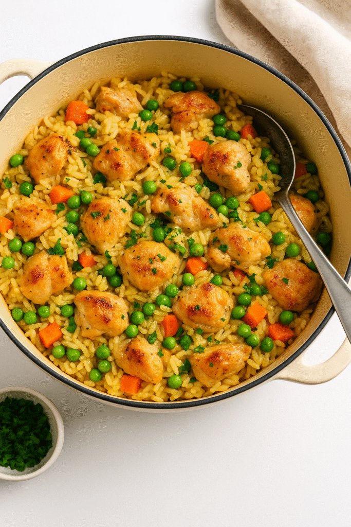 chicken & rice one pot